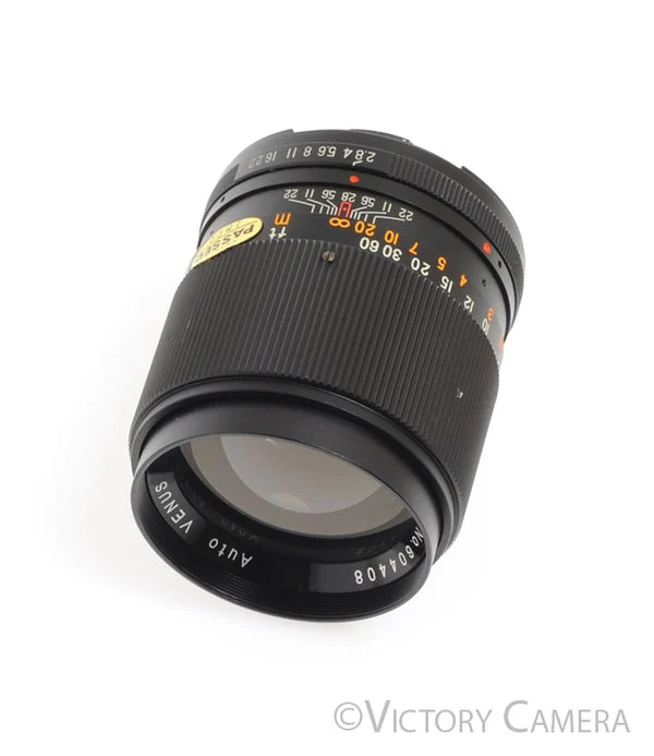 Venus 135mm f2.8 Macro Telephoto Prime Lens for Minolta w/ 2x Teleconverter [EXC]