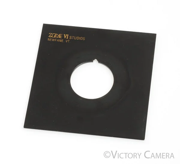 Vintage Zone VI Studios 4x5 Camera #0 Metal Lens Board 96mm x 99mm Wista Style [EXC]