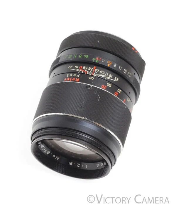 Vivitar 135mm f2.8 Auto Telephoto Camera M42 Screw Mount Lens[EXC]
