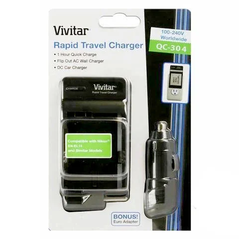 Vivitar EN-EL14 Charger for Nikon