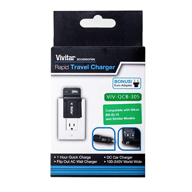 Vivitar EN-EL15 Charger for Nikon