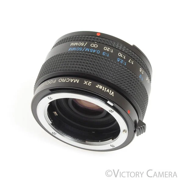 Vivitar Nikon Tele-Macro 2x 1:1 Teleconverter w/ Case for Nikon AI -Example- [EXC]