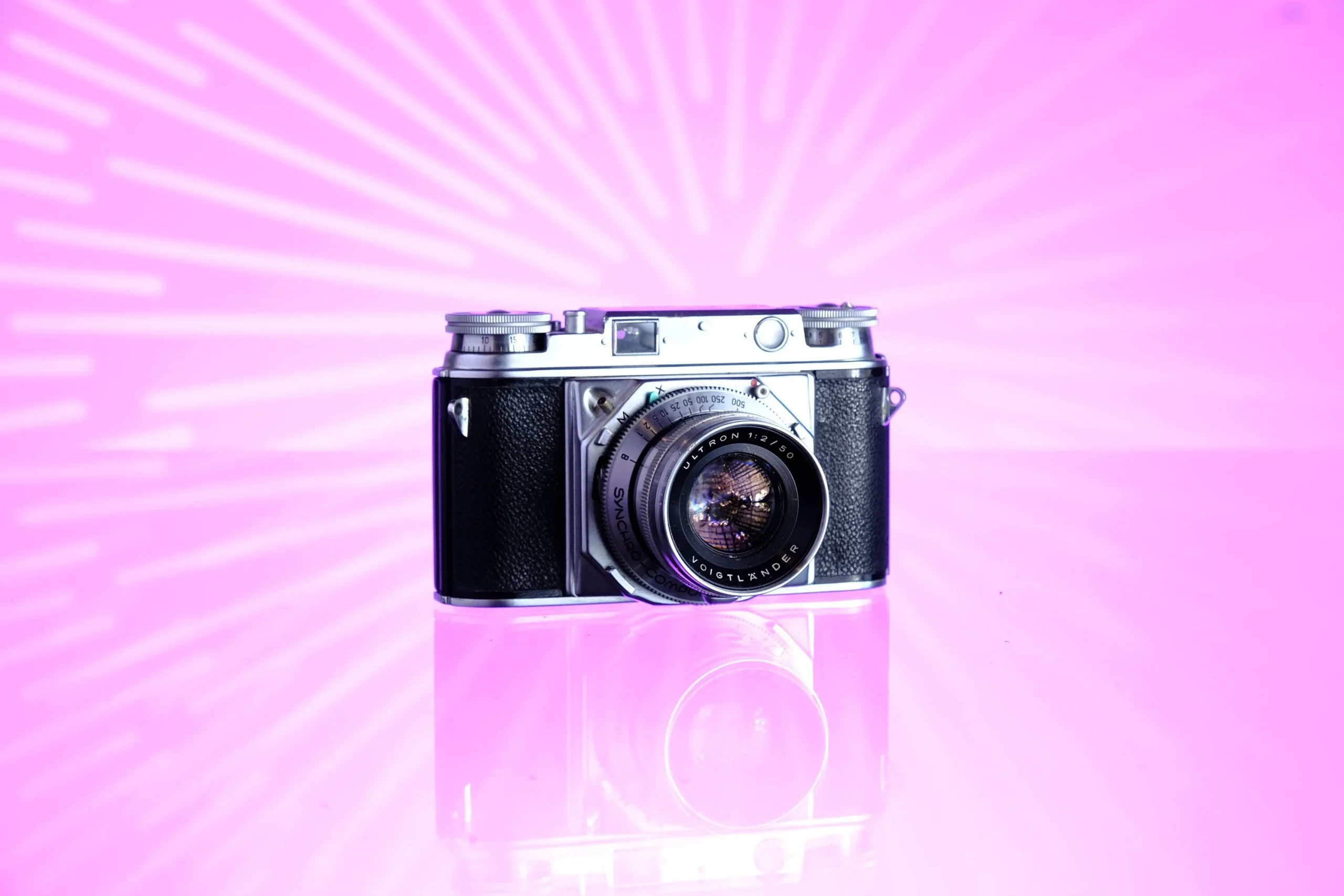 Voigtlander Prominent 35mm Fixed Lens Rangefinder Film Camera