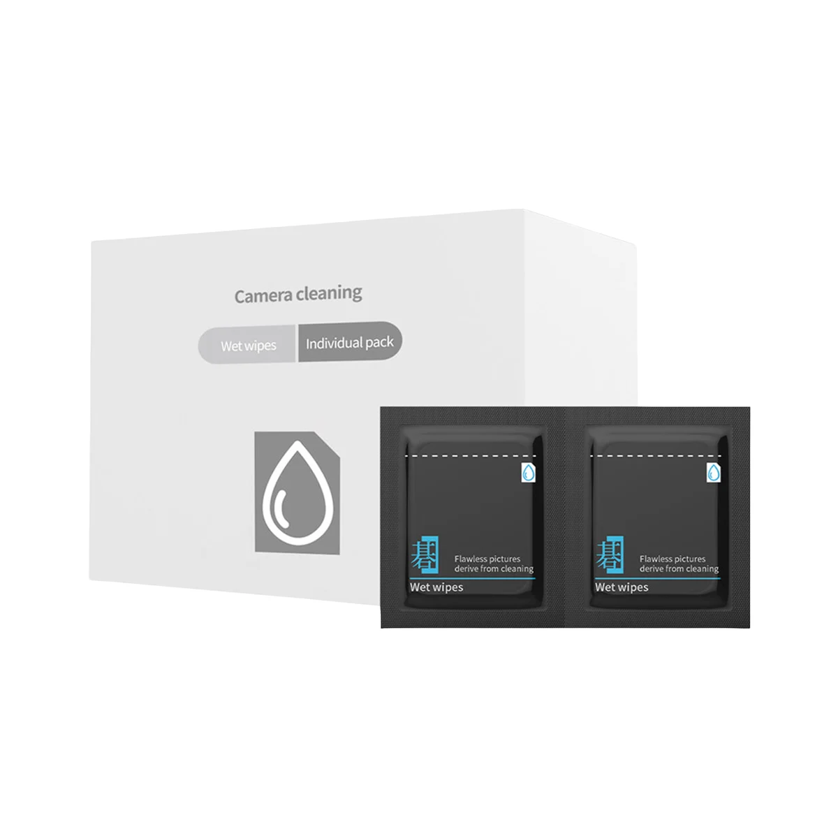 VSGO Anti-Bacteria Screen Cleaning Wipes, 60-Pack