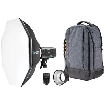 Westcott FJ250 Strobe 1-Light Backpack Kit with FJ-X3 M Universal Wireless Trigger