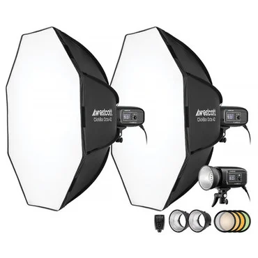 Westcott FJ400-SE 3-Light Studio Strobe Kit with FJ-X3 M Multi-Brand Trigger
