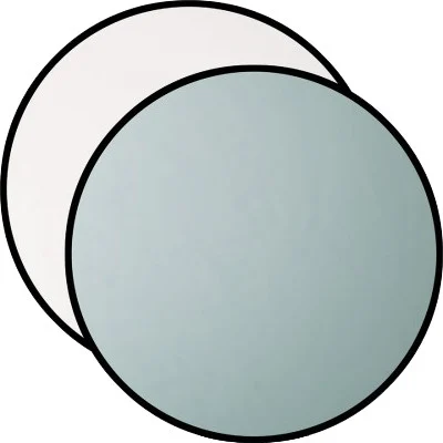 Westcott Silver/White 2-in-1 Reflector - 40"