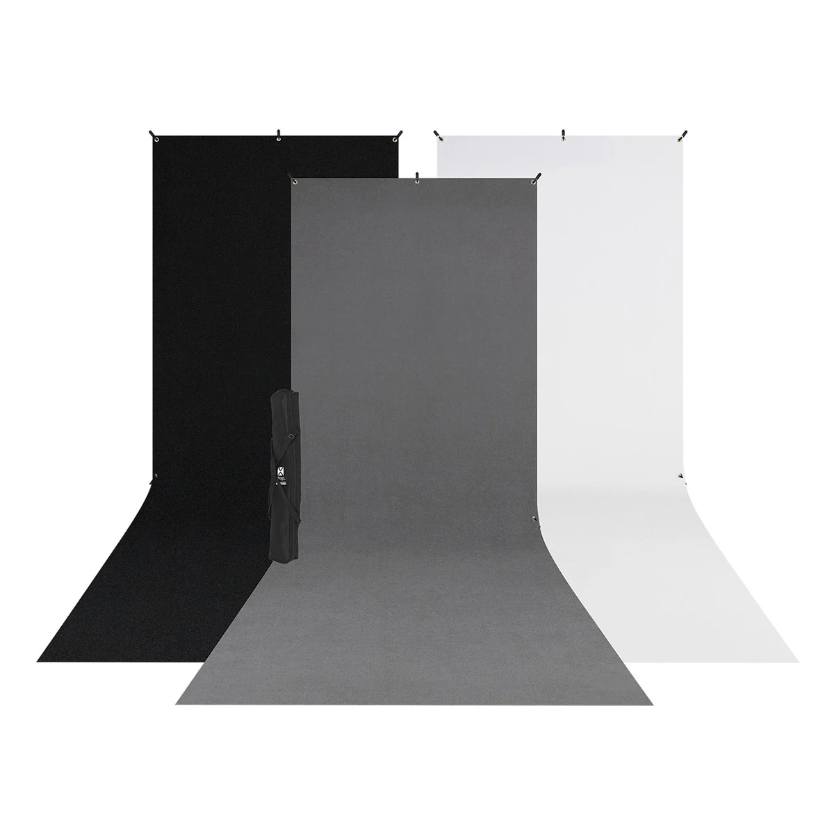 Westcott X-Drop 3-Pack Sweep Backdrop Kit (5′ x 12′)