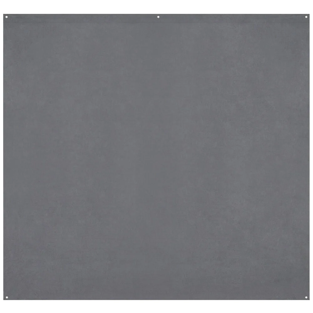 Westcott X-Drop Pro Fabric Backdrop | Neutral Gray, 8 x 8'