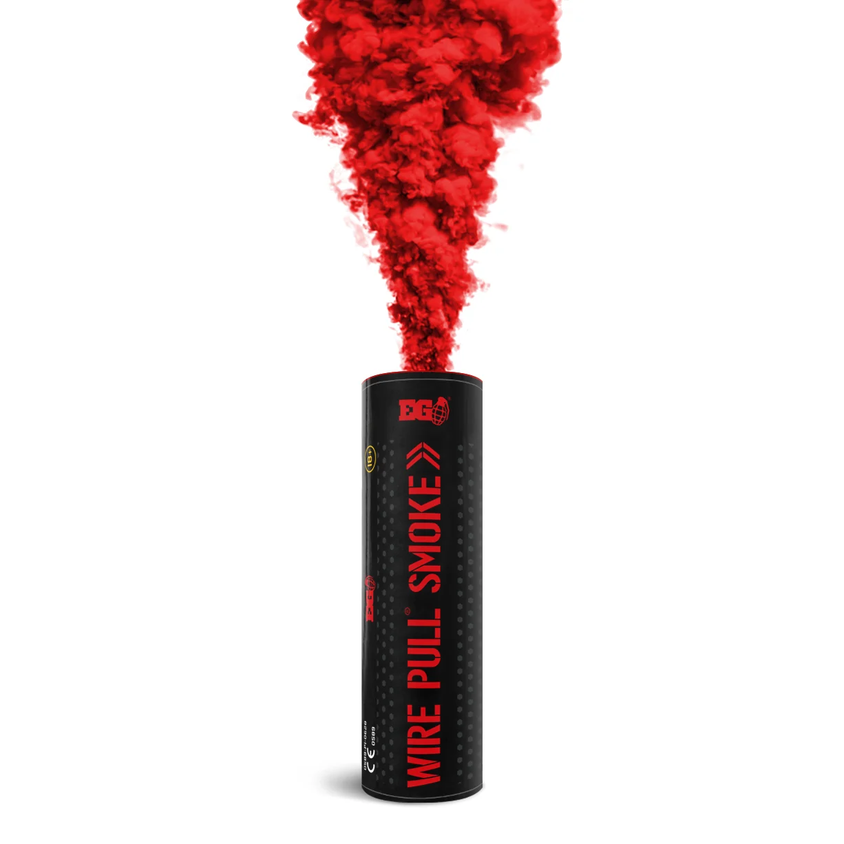 Wire Pull Smoke Grenade WP40 – Red