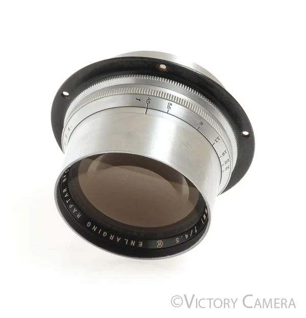 Wollensak Rare Raptar 11 7/8" 302mm f4.5 Enlarging Lens [EXC-]