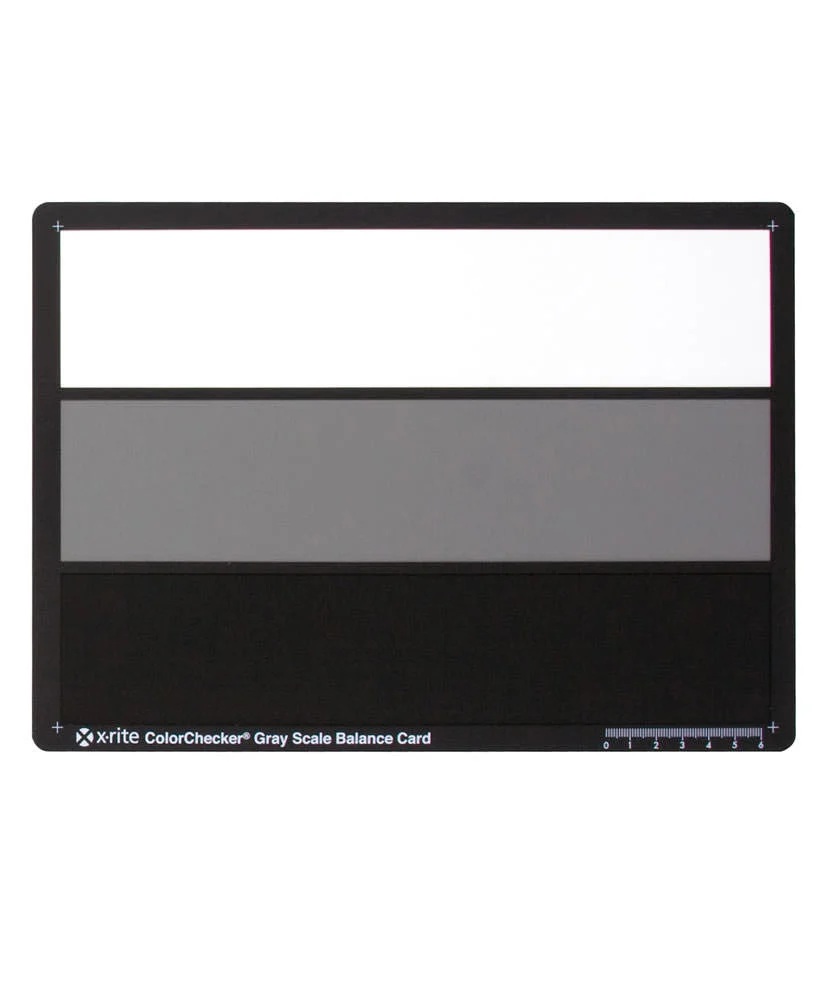 X-Rite Color Checker Grey Scale