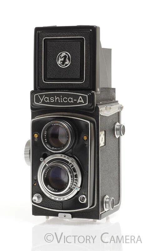 Yashica-A Medium Format TLR 120 Film Camera -Parts / Repair- [BAR]