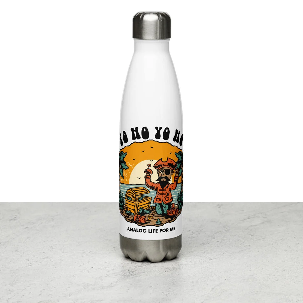 Yo Ho Yo Ho Analog Life For Me Stainless Steel Water Bottle