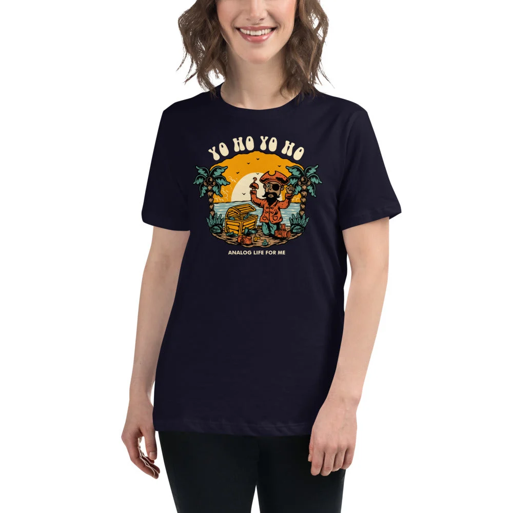 Yo Ho Yo Ho Analog Life For Me Women's Relaxed T-Shirt