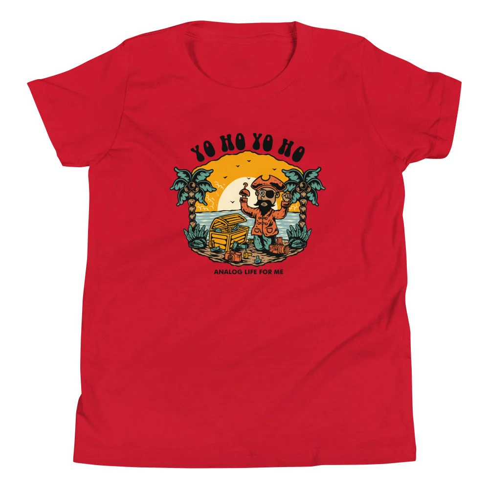Yo Ho Yo Ho Analog Life For Me Youth Short Sleeve T-Shirt