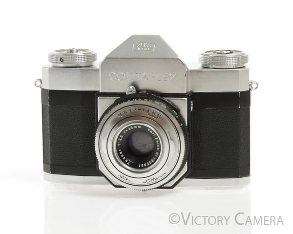 Zeiss Contaflex35mm Camera w/ 45mm f2.8 Lens -Looks Good, Needs CLA- [AS-IS]