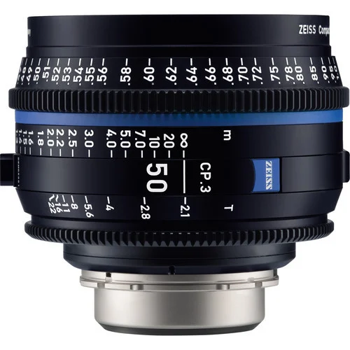 Zeiss CP.3 50mm T2.1 Compact Prime Lens (EF) ft