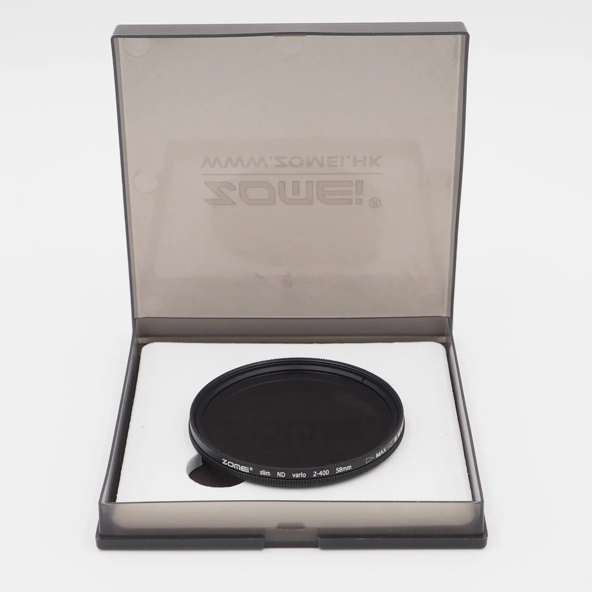Zomei 58mm ND Fader ND2-400 Multi-Coated Filter - USED